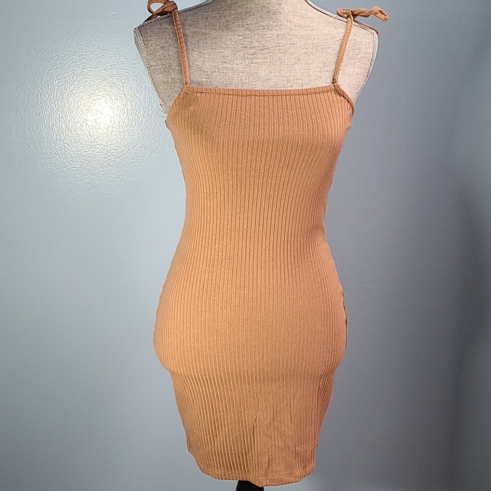PacSun L.A Hearts Ribbed Fitted Mini Dress Size Small NWT